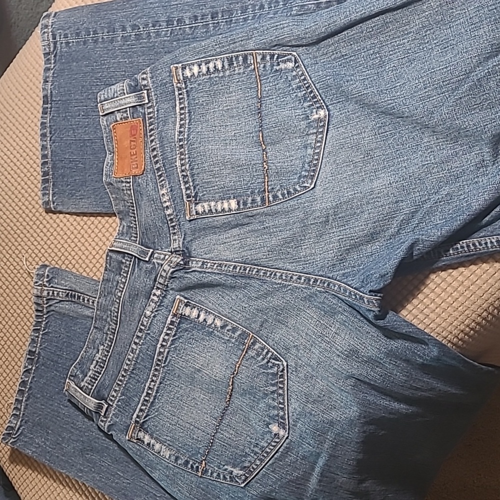 BKE 1967 Austin Mens 32 regular straight cut denim blue jeans